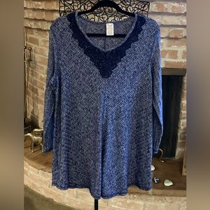 Faded Glory Pop Over Top